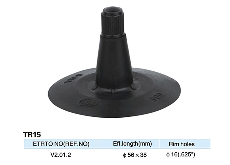 TR15美式橡膠內(nèi)胎氣門嘴