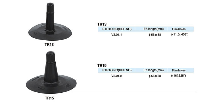 TR15美式橡膠內(nèi)胎氣門嘴