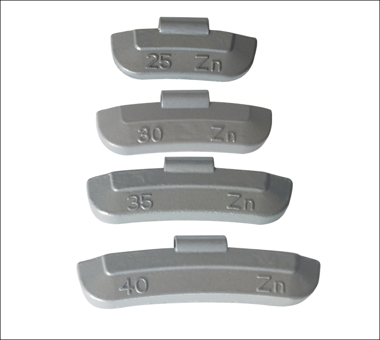 鋼輪鋅制卡勾平衡塊