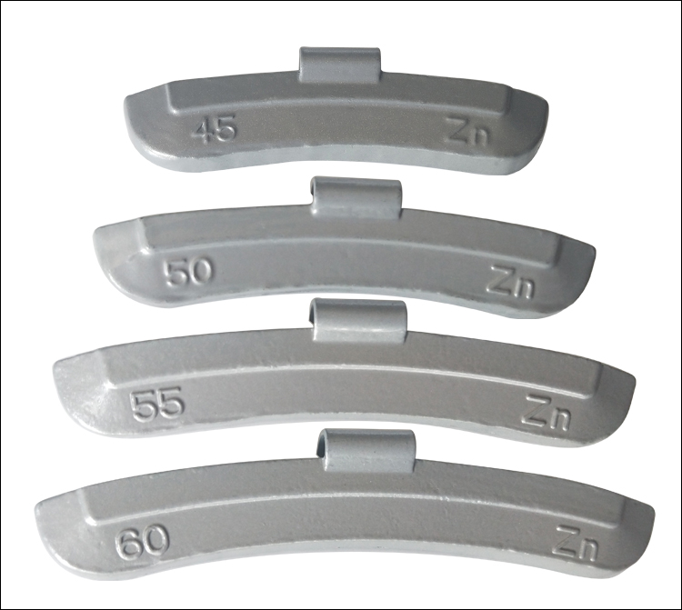 鋼輪鋅制卡勾平衡塊